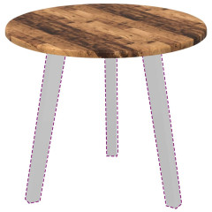 OMAXI Deska stolu Staré dřevo 50 x 50 x 1.5 cm Kompozitní dřevo 935984