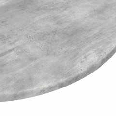 OMAXI Deska stolu Betonová šedá 60 x 60 x 1.5 cm Kompozitní dřevo 936035