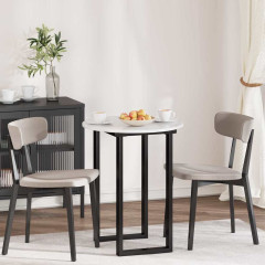 OMAXI Deska stolu Bílá s vysokým leskem 60 x 60 x 1.5 cm 936042