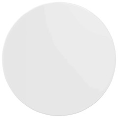 OMAXI Deska stolu Bílá s vysokým leskem 60 x 60 x 1.5 cm 936042