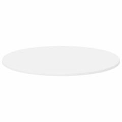 OMAXI Deska stolu Bílá 70 x 70 x 1.5 cm Kompozitní dřevo 936103