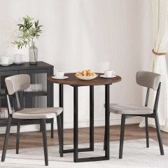 OMAXI Deska stolu Hnědý dub 70 x 70 x 1.5 cm Kompozitní dřevo 936172