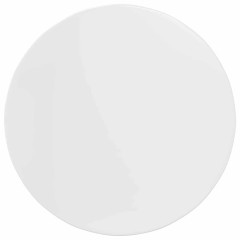 OMAXI Deska stolu Bílá s vysokým leskem 80 x 80 x 1.5 cm 936240