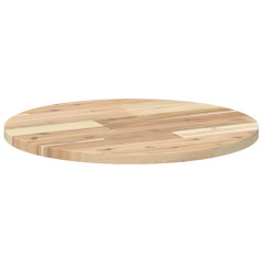 OMAXI Stolní deska kulatá Ø 50 x 2 cm masivní akáciové dřevo 661266