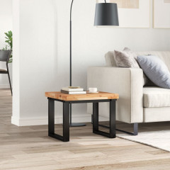 OMAXI Stolní deska čtvercová 50 x 50 x 4 cm masivní akáciové dřevo 661686