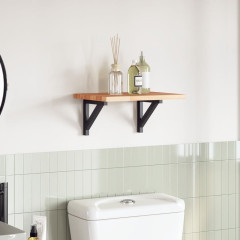 OMAXI Stolní deska obdélníková 40 x 30 x 2 cm masivní akáciové dřevo 662485