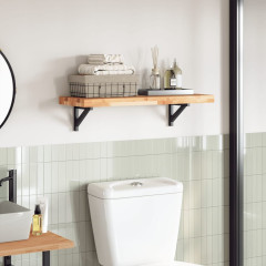 OMAXI Stolní deska 80 x 30 x 4 cm obdélníková masivní akáciové dřevo 662843