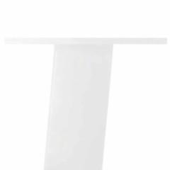 OMAXI Nohy konzolového stolku 4 ks bílé 72 cm ocelové 956584