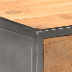 OMAXI Komoda se zásuvkami 45 x 30 x 100 cm masivní recyklované dřevo 810546