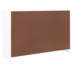 OMAXI Komoda ALTA bílá 112 x 35 x 73 cm masivní borové dřevo 886547