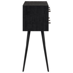 OMAXI Konzolový stůl se zásuvkami 116 x 30 x 76 cm recyklovaný teak 117426