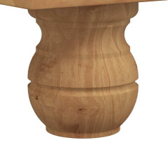 OMAXI Komoda ASKIM Hnědá 91 x 40 x 79 cm Masivní borové dřevo 882394