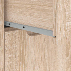 OMAXI Příborník VISNES dub sonoma 60x40x73 cm kompozitní dřevo 783165