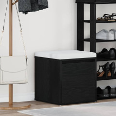 OMAXI Příborník Černý dub 40,5 x 40 x 40 cm kompozitní dřevo 771902