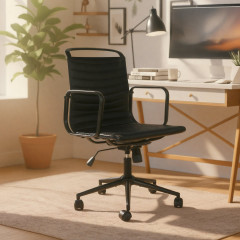 Kancelářská židle Bakers imitace kůže 312183