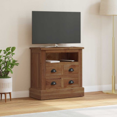 OMAXI Úložná skříňka Přírodní 60 x 30 x 60 cm Pevné teakové dřevo 290694