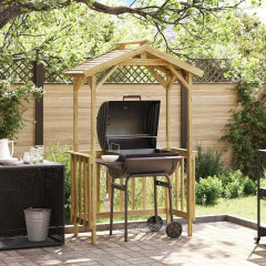 OMAXI Přístřešek na gril Impregnované borovicové dřevo 751461
