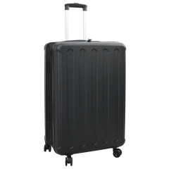 OMAXI Kufr se zámkem Černá 50 x 30 x 76 cm ABS plast 886361