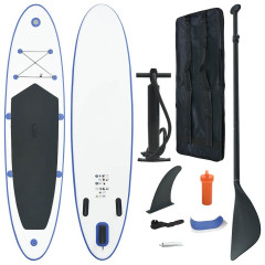 OMAXI Nafukovací Stand Up Paddleboard (SUP) modrobílý 769707