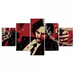 Etos ArtSailing Gallery 5 dílný obraz na plátně - John Wick