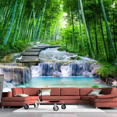 Solution Media 3D tapeta - Bambusový les MU2687