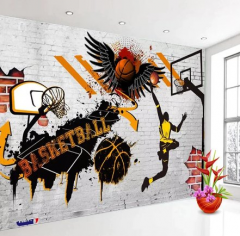 Melin 3D tapeta - Basketbal graffity MU2654