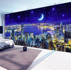 Solution Media 3D tapeta - Noční město MU2579