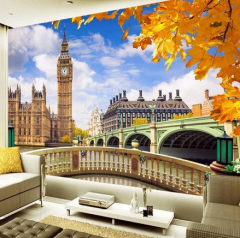 Solution Media 3D tapeta - Big Ben Londýn MU1596