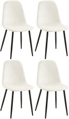 OMAXI Sada 4 židlí Giverny 313227