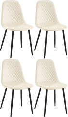 OMAXI Sada 4 židlí Giverny 313203