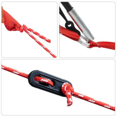 OMAXI Kempingový stan kopule pro 2 osoby modrý nepromokavý 447264