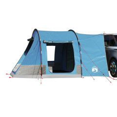 OMAXI Stan pro auto pro 2 osoby modrý nepromokavý 657450