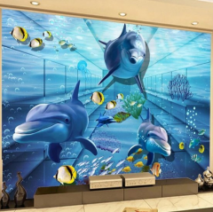 Solution Media 3D tapety - Delfín MU3457