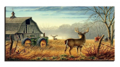 Etos ArtSailing Gallery 1 dílné obrazy Jelen na farmě