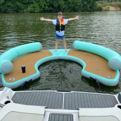 Planet Vodní sedačka - odpočívadlo - ponton 3m