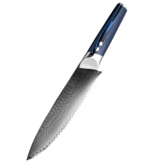7" nůž Santoku damašková ocel II.