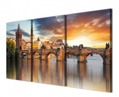 Etos ArtSailing Gallery 3 dílné obrazy - Praha