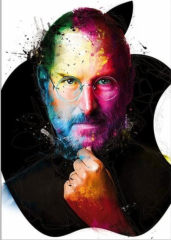 Etos ArtSailing Gallery 1 dílné obrazy - Steve Jobs