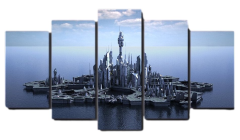 Etos ArtSailing Gallery 5 dílný obraz na plátně - Stargate