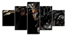 Etos ArtSailing Gallery 5 dílný obraz na plátně -  Alien vs. Predator
