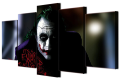 Etos ArtSailing Gallery 5 dílný obraz na plátně - Joker II