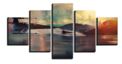 Etos ArtSailing Gallery 5 dílný obraz na plátně-  Star Wars