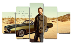 Etos ArtSailing Gallery 5 dílný obraz na plátně - Paul Walker