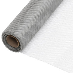 OMAXI Síť proti hmyzu nerezová ocel 112 x 500 cm stříbrná 363379