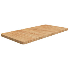 OMAXI Koupelnová deska světle hnědá 80x40x2,5 cm ošetřený masiv 930311