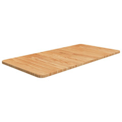 OMAXI Koupelnová deska světle hnědá 80 x 40 x 1,5 cm ošetřený masiv 930038