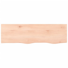 OMAXI Koupelnová deska 100 x 30 x 2 cm neošetřené masivní dřevo 832049