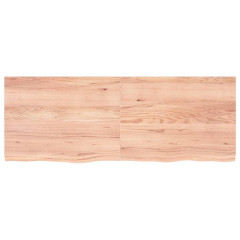 OMAXI Koupelnová deska hnědá 160x60x(2-4) cm ošetřený masivní dřevo 833343