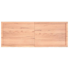 OMAXI Koupelnová deska hnědá 160x60x(2-4) cm ošetřený masivní dřevo 833343