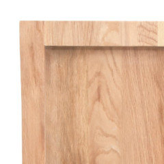 OMAXI Koupelnová deska hnědá 120x60x(2-6) cm ošetřený masivní dřevo 833190
